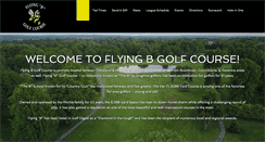 Desktop Screenshot of flyingbgolf.com